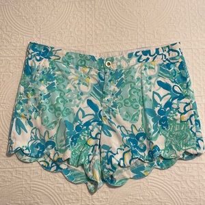 Lilly Pulitzer Shorts SIZE 12. Never been dried. Hung dry only. Great condition!
